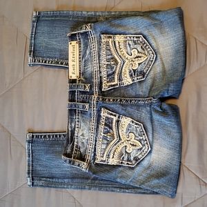 Rock revival Yadra Mid-Rise Crop jeans 26